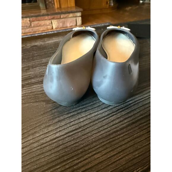 Melissa Doll V Ballet in Grey and Beige Flats Sz. 8 - Picture 8 of 9